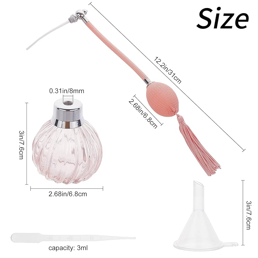Amazon.com : GORGECRAFT 100ml Vintage Refillable Perfume